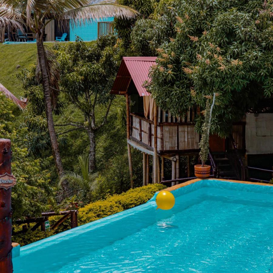 Hotel Glamping Mirador Santa Fe-Sopetran Exterior foto