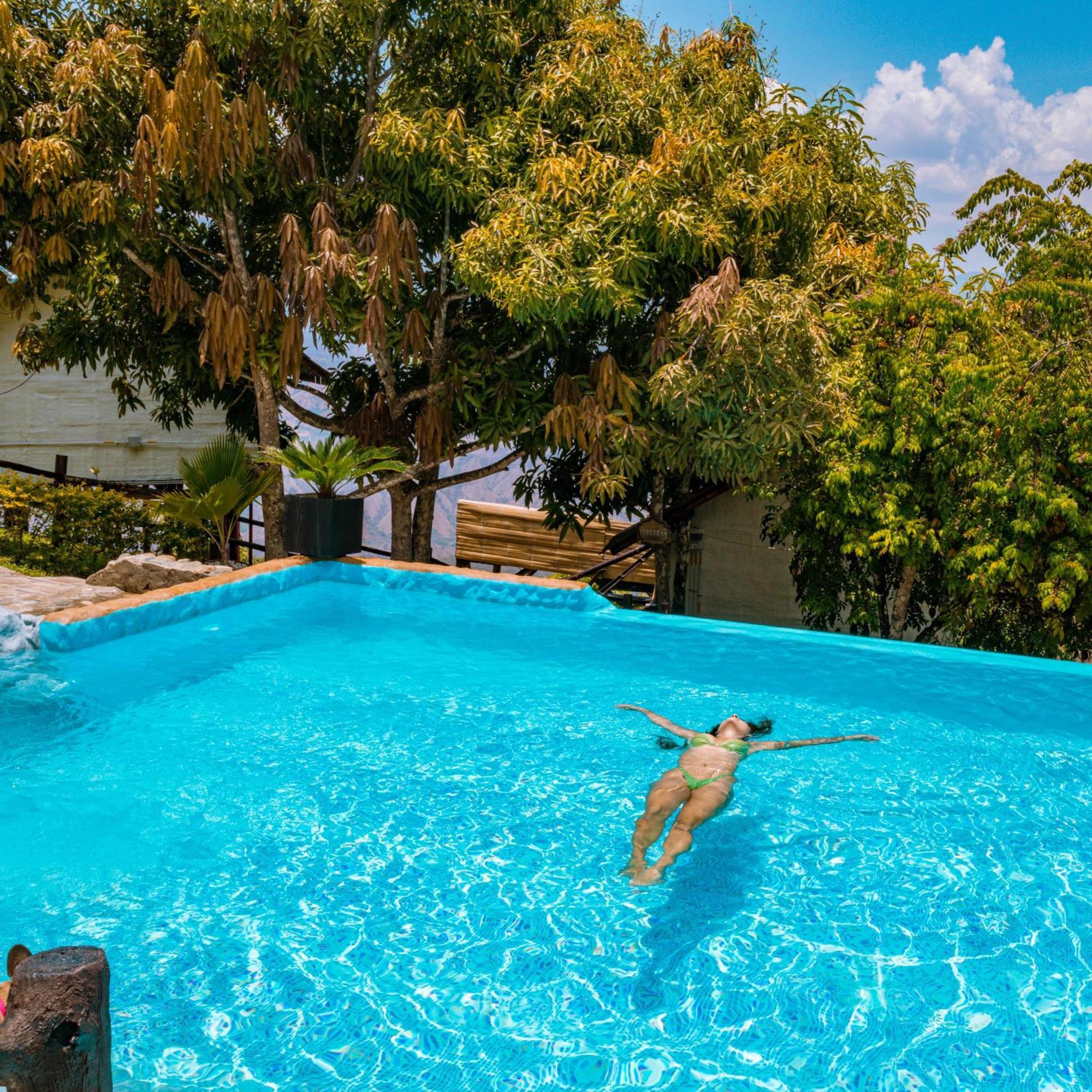 Hotel Glamping Mirador Santa Fe-Sopetran Exterior foto