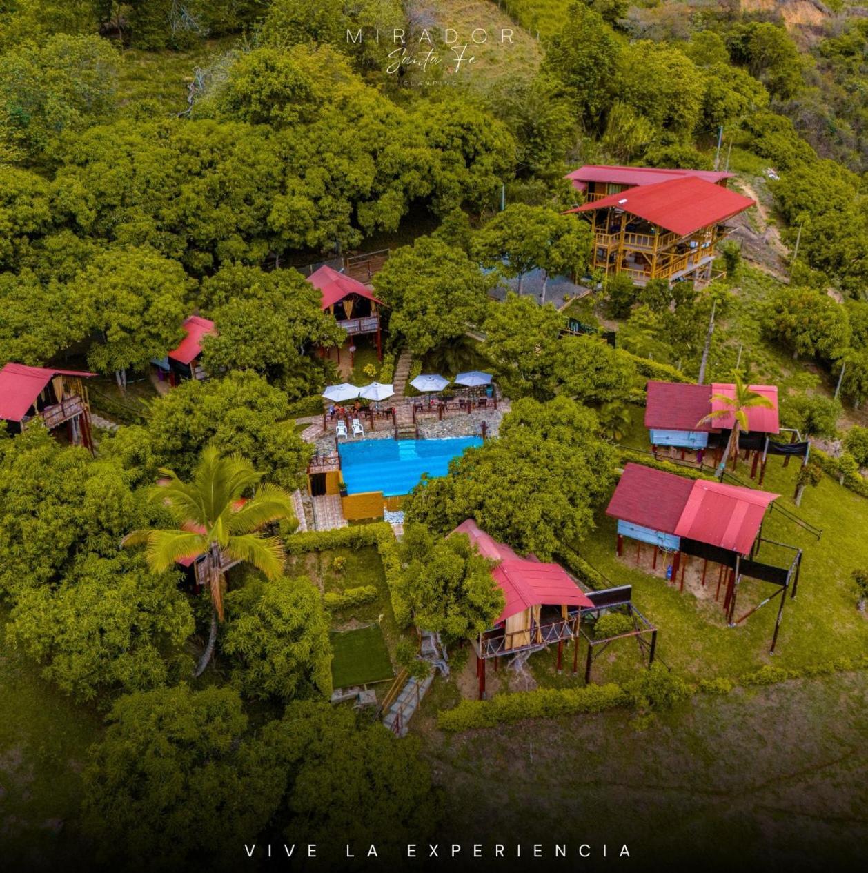 Hotel Glamping Mirador Santa Fe-Sopetran Exterior foto